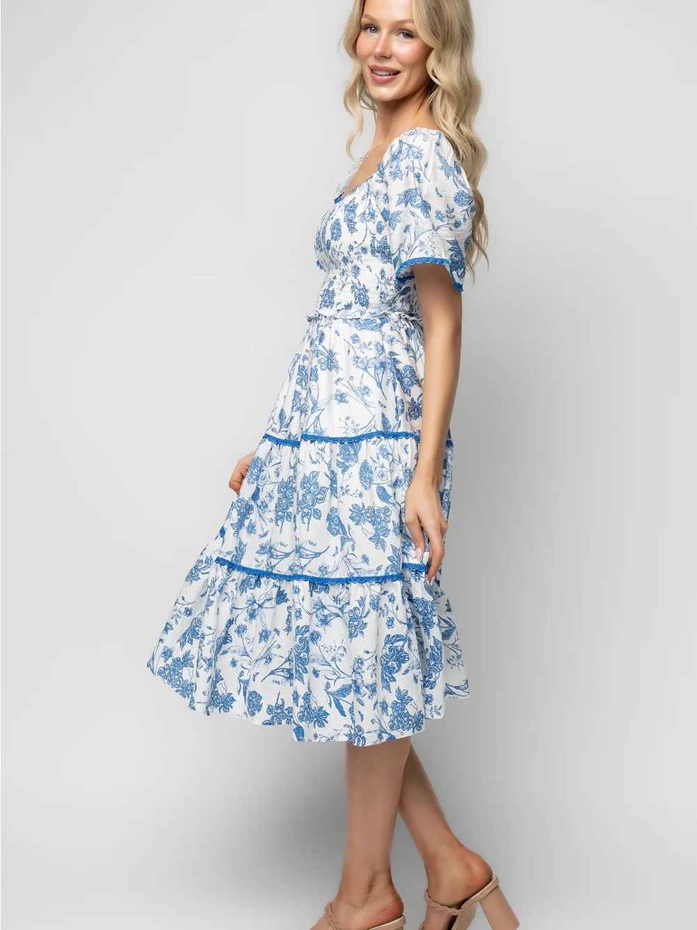 Baltic Born Freya Tiered Midi Dress - XL - Picture 3 of 6